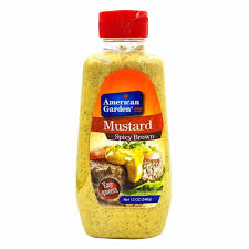 American-G Brown Mustard 340G Sqz